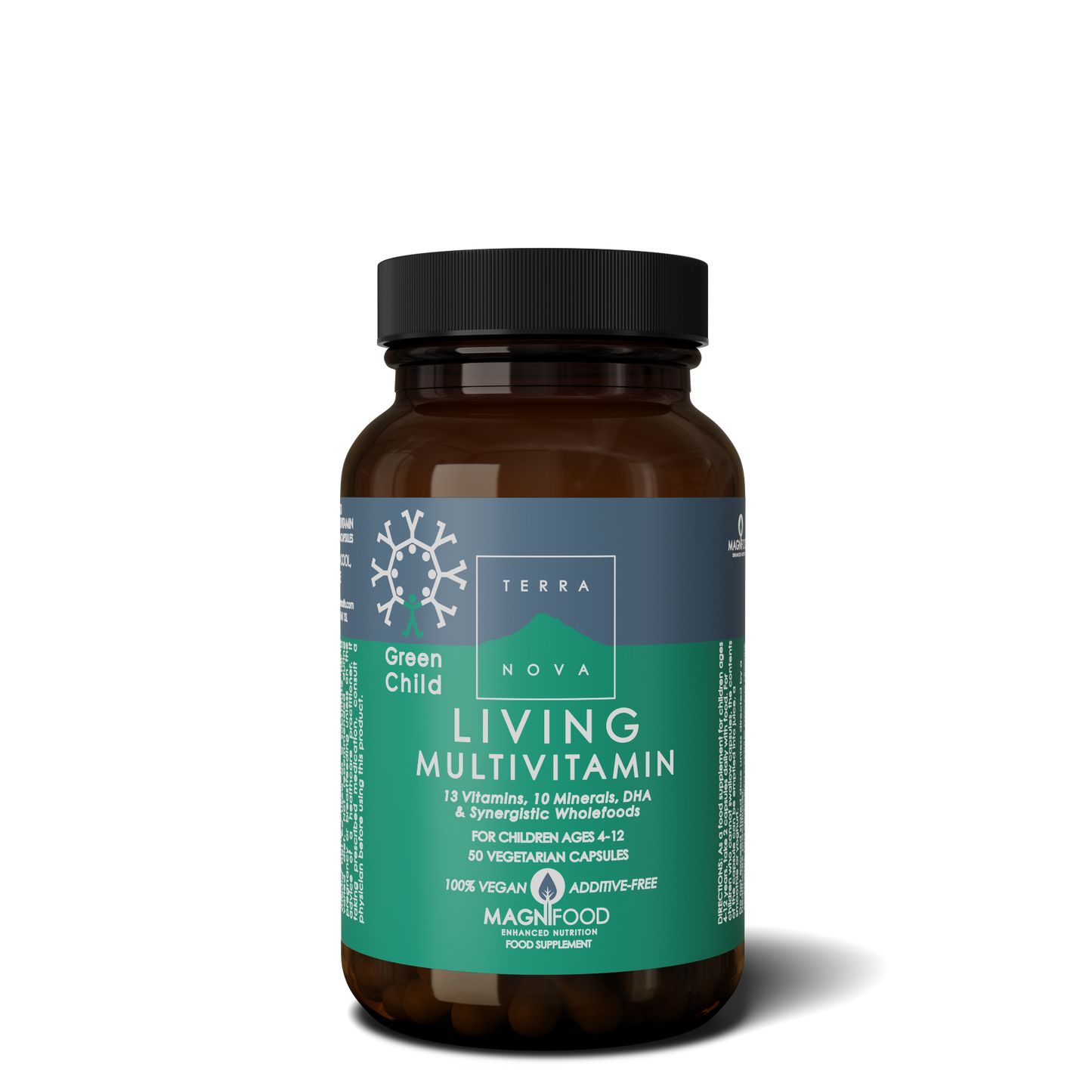 Terranova Green Child Living Multivitamin, 100kaps