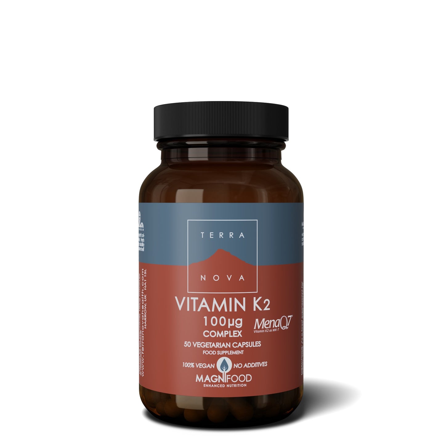 Terranova Vitamin K2 (as MenaQ7®) 100µg Complex 50k