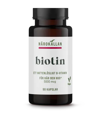 Närokällan Biotin 5000 mcg 90 kapslar