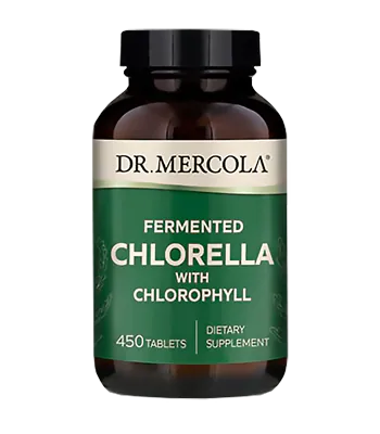 Dr. Mercola Fermented Chlorella 450 tabletter
