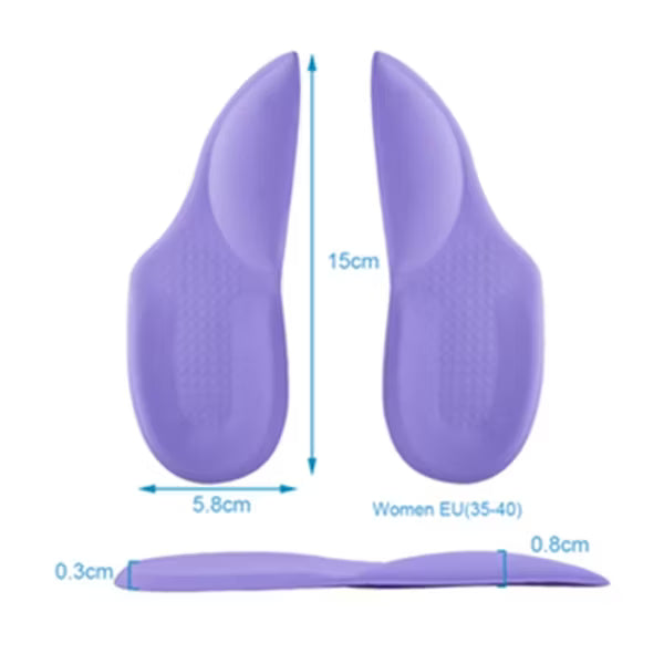 Hålfotsstöd högklackat