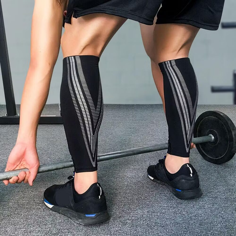 Stödstrumpor sport (svart)