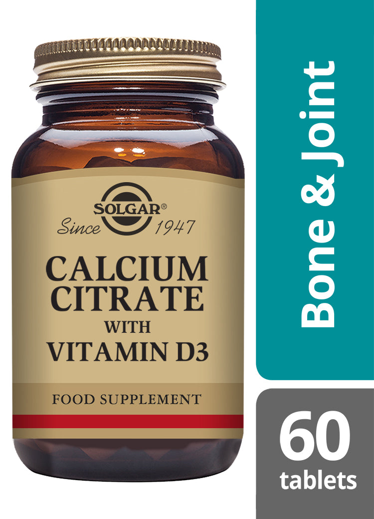 Calcium Citrate with Vitamin D3 60t