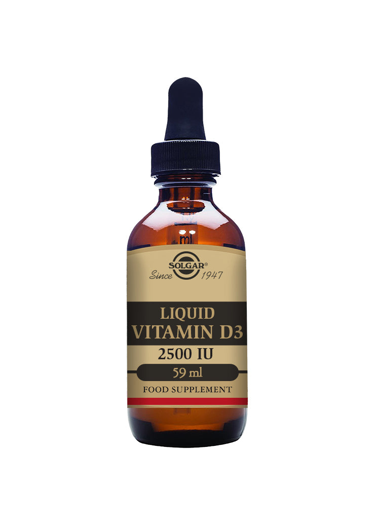 Liquid Vitamin D3 2500IU (62.5 µg) Natural Orange Flavour – 59 ml