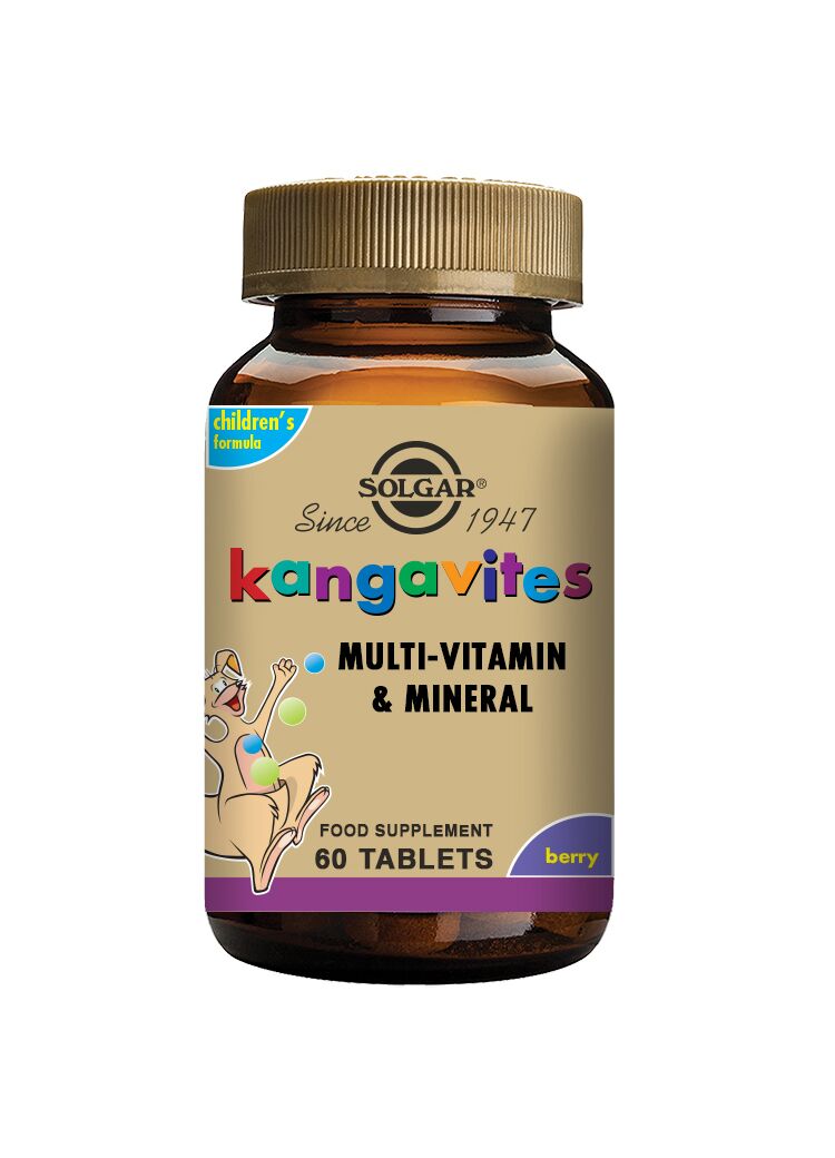 Kangavites Bouncing Berry Complete Multivitamin and Mineral Chewable 60t