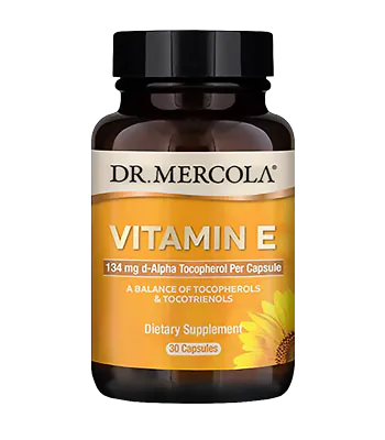Dr. Mercola E-Vitamin 200IE 30 kapslar