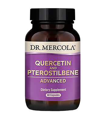 Dr. Mercola Quercetin och Pterostilben 60 kapslar