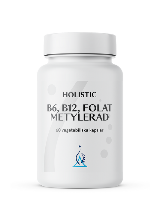 B6 B12 Folat metylerad, 60 kapslar