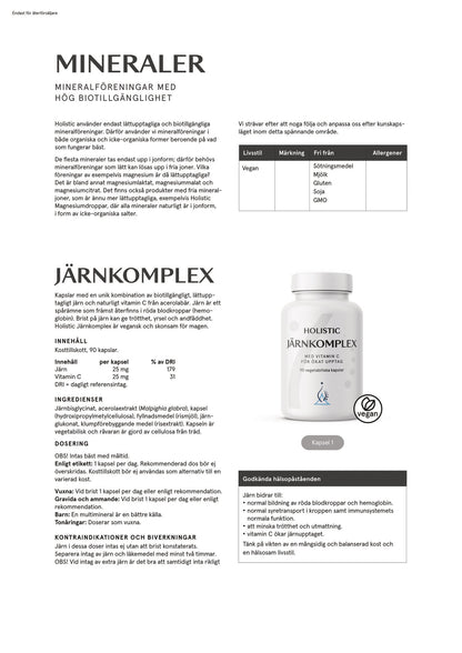 Zink 25 mg, 90 kapslar