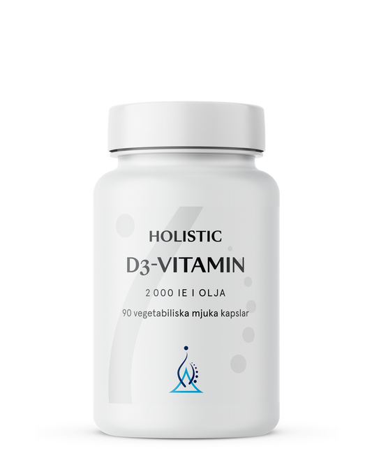 D3-vitamin i olja, 90 kapslar