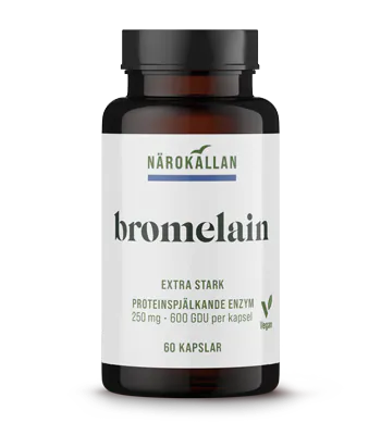 Närokällan Bromelain 600 GDU 60 kapslar