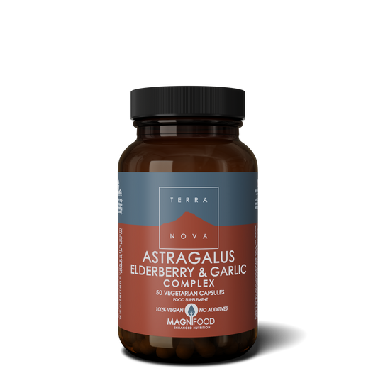 Terranova Astragalus Elderberry & Garlic Complex 50 kaps