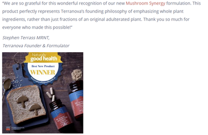 Terranova Mushroom Synergy, 50 kaps