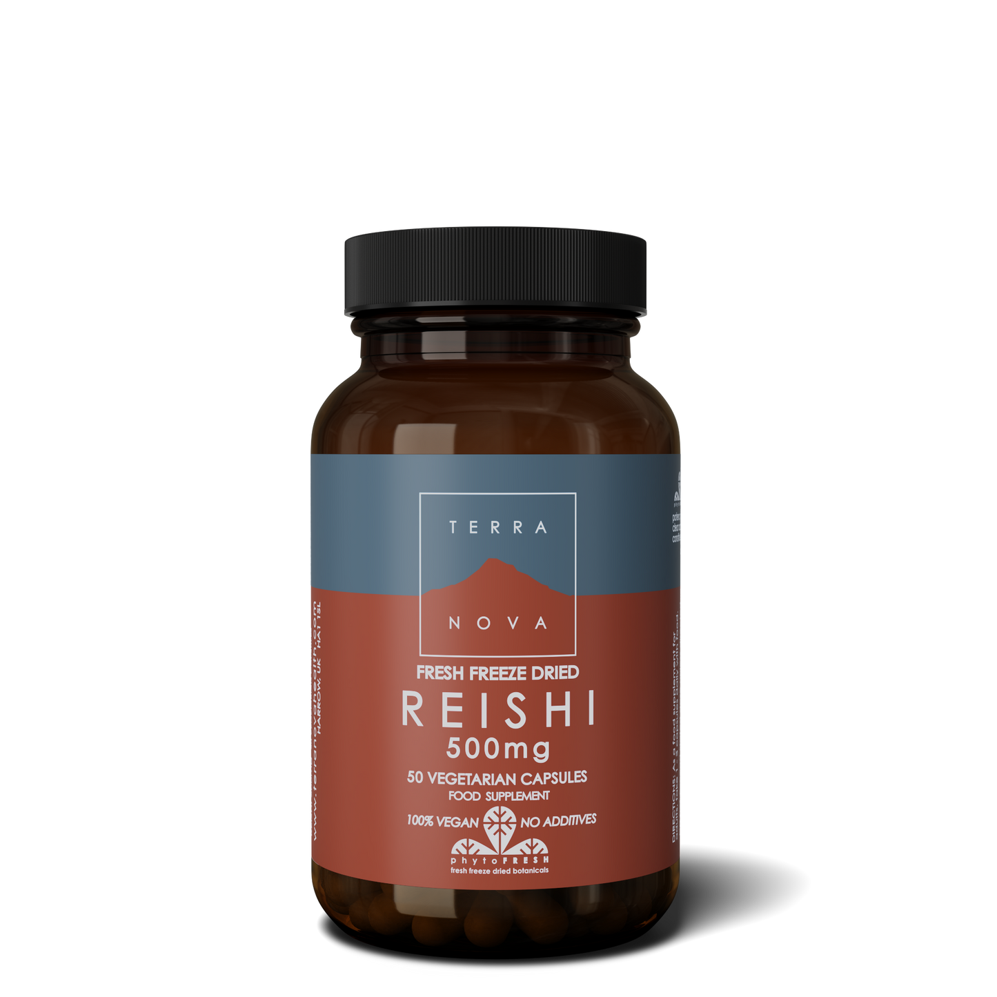 Terranova Reishi 500mg, 50 kaps