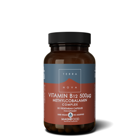 Terranova B12-vitamin 500ug Complex, 50 kaps