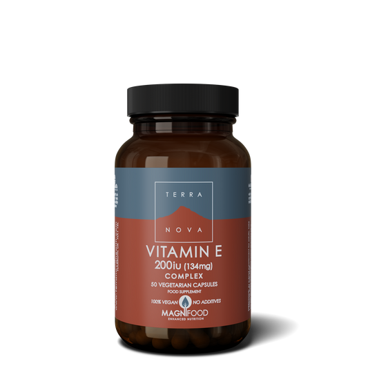 Terranova Vitamin E 200ie Complex, 50 kaps
