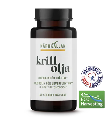 Närokällan Krillolja 60 kapslar