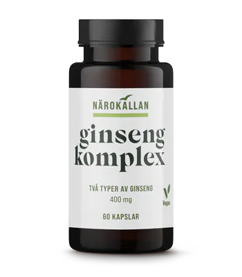 Närokällan Ginseng Komplex 60 kapslar