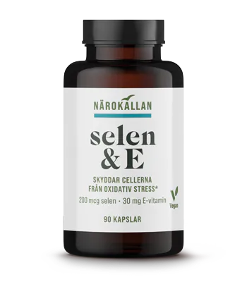 Närokällan Selen & E 90 kapslar