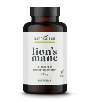 Närokällan Lions Mane 90 kapslar