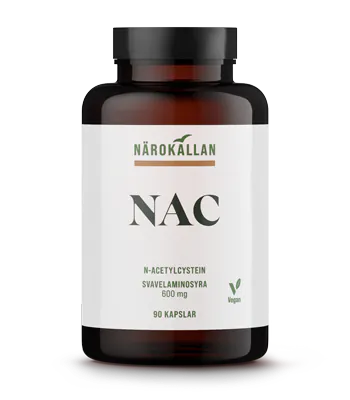 Närokällan NAC N-Acetylcystein 600 mg 90 kapslar