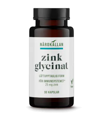 Närokällan Zinkglycinat 90 kapslar