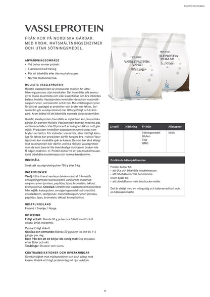 Vassleprotein choklad, 5 kg