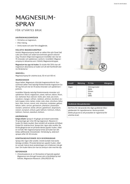 Magnesiumspray, 100 ml