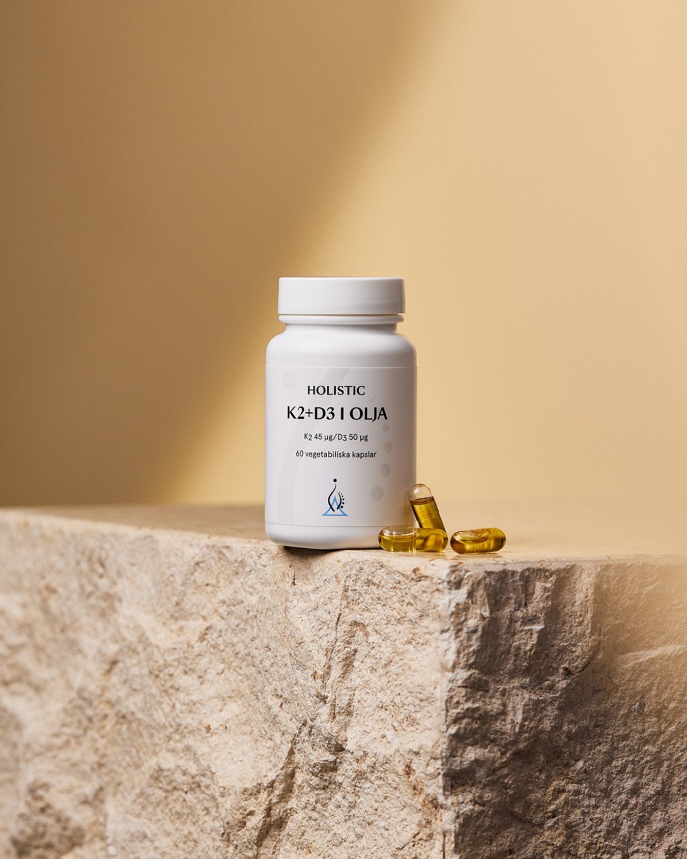 K2+D3 i olja, 60 kapslar