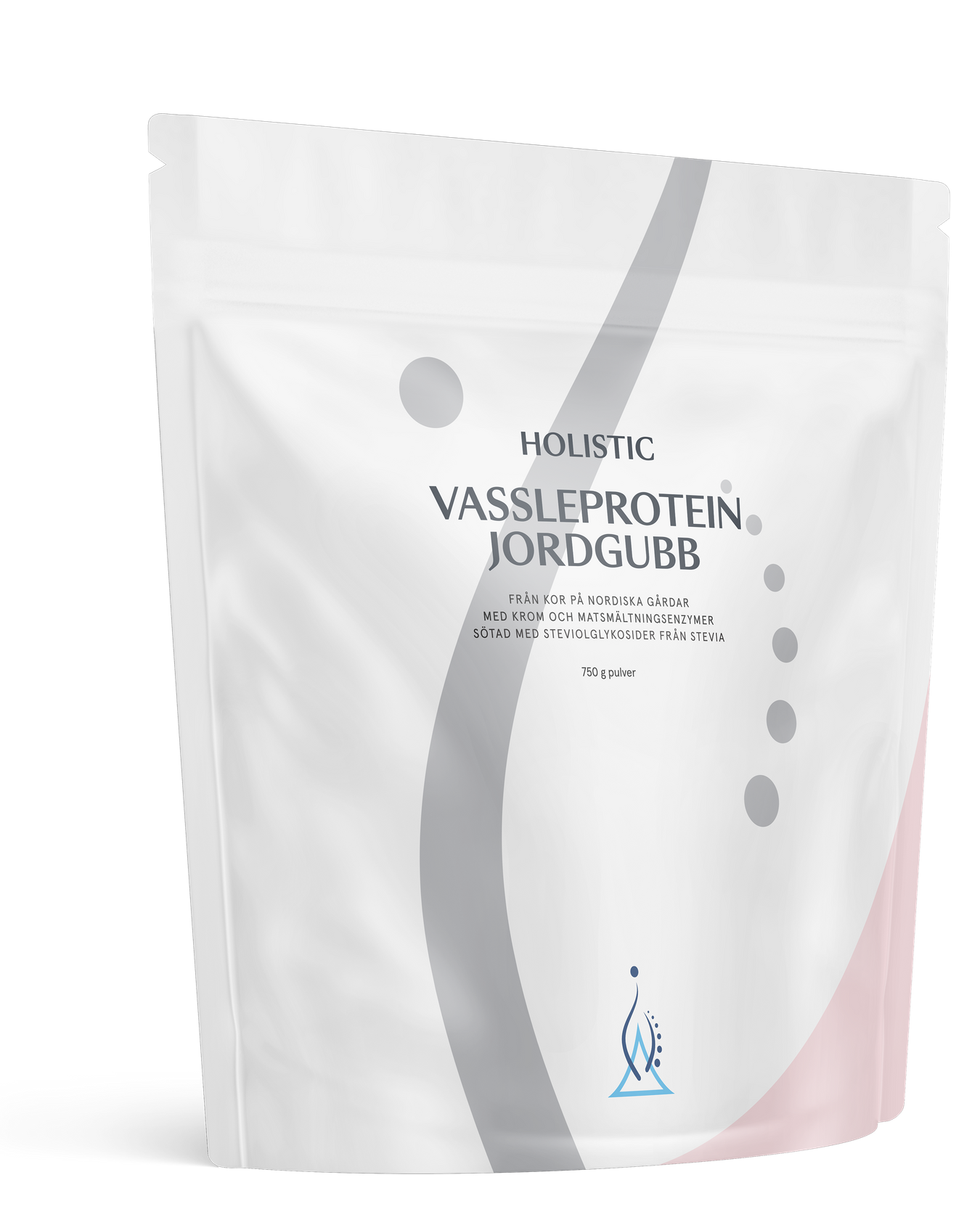 Vassleprotein jordgubb, 750 g