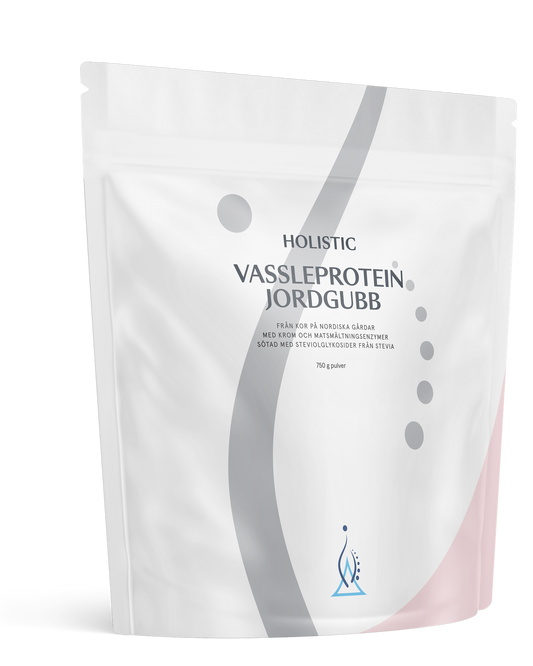 Vassleprotein jordgubb, 750 g