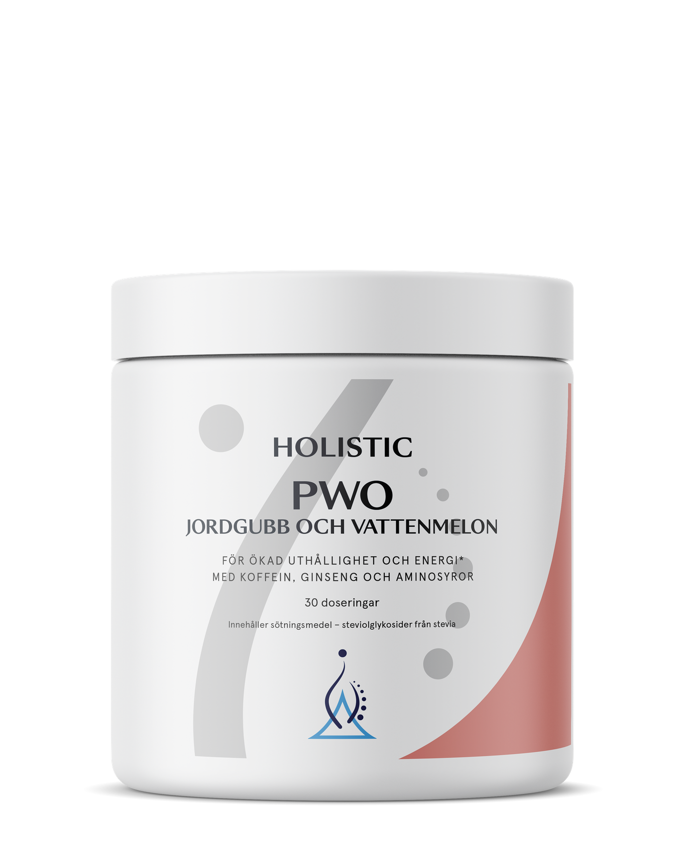 PWO jordgubb och vattenmelon, 345 g