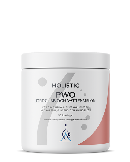 PWO jordgubb och vattenmelon, 345 g