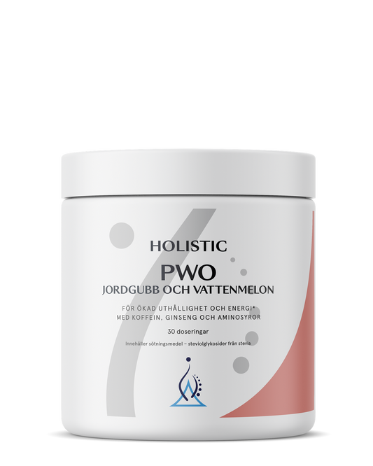 PWO jordgubb och vattenmelon, 345 g