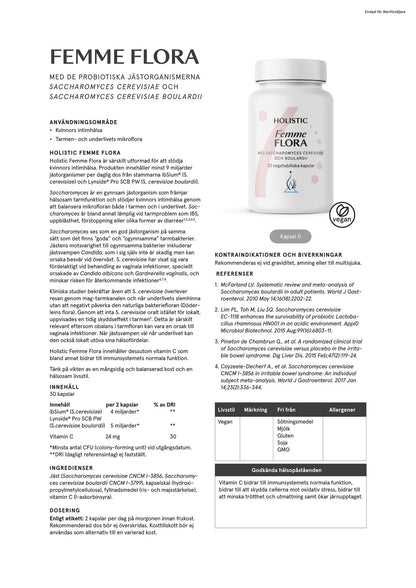 Femme Flora, 30 kapslar
