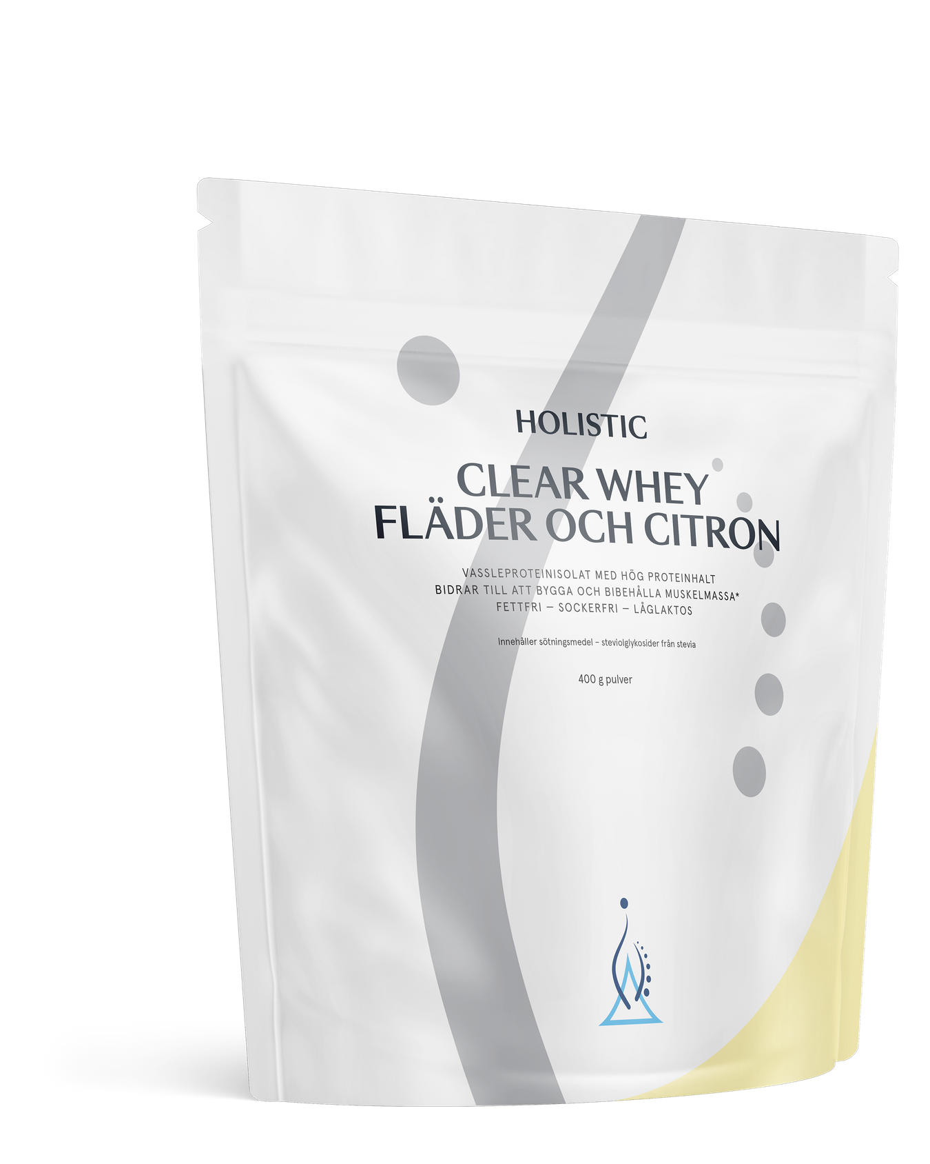 Clear Whey vassleproteinisolat fläder och citron, 400g