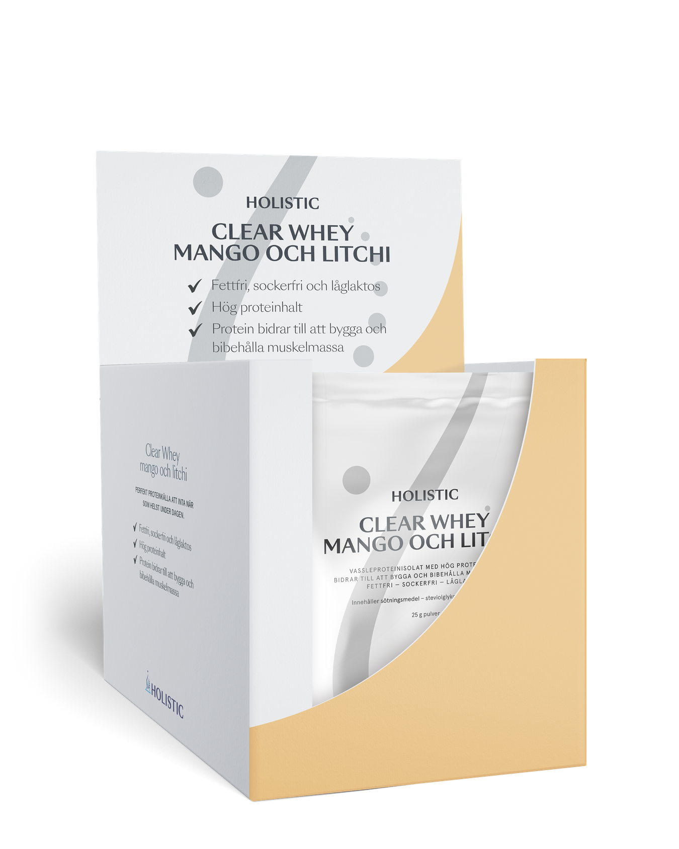 Clear Whey mango och litchi, 25g x 10 pack