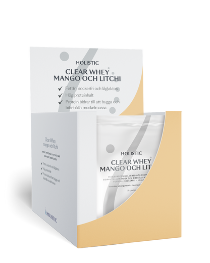Clear Whey mango och litchi, 25g x 10 pack