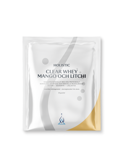 Clear Whey mango och litchi, 25g x 10 pack