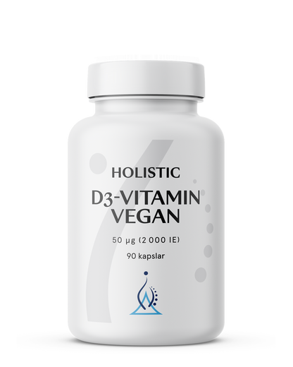 D3-vitamin vegan 2000, 90 kapslar