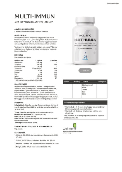 Multi-Immun, 60 kapslar