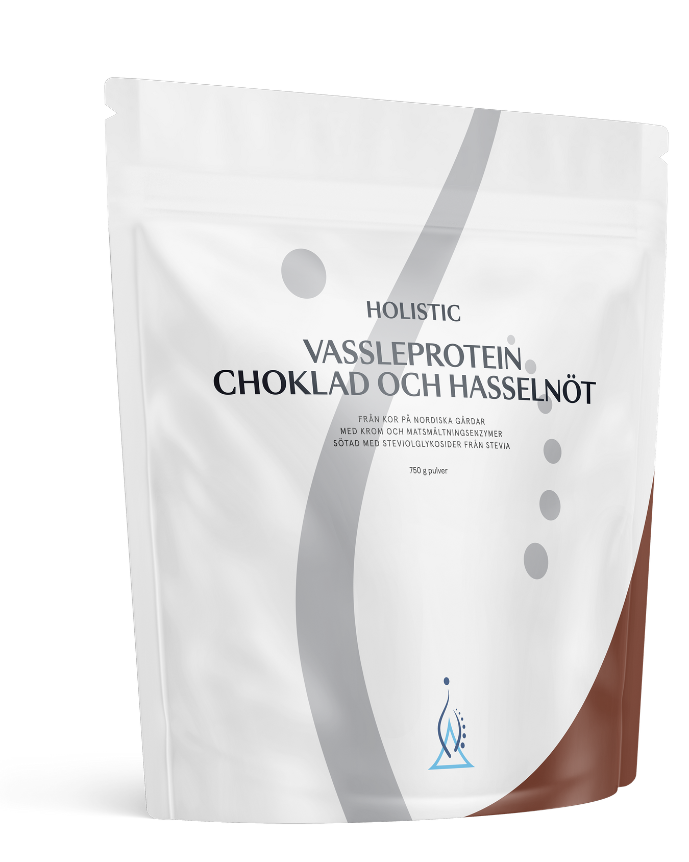 Vassleprotein choklad och hasselnöt, 750 g