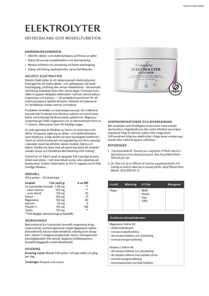 Elektrolyter skogsbär, 140 g