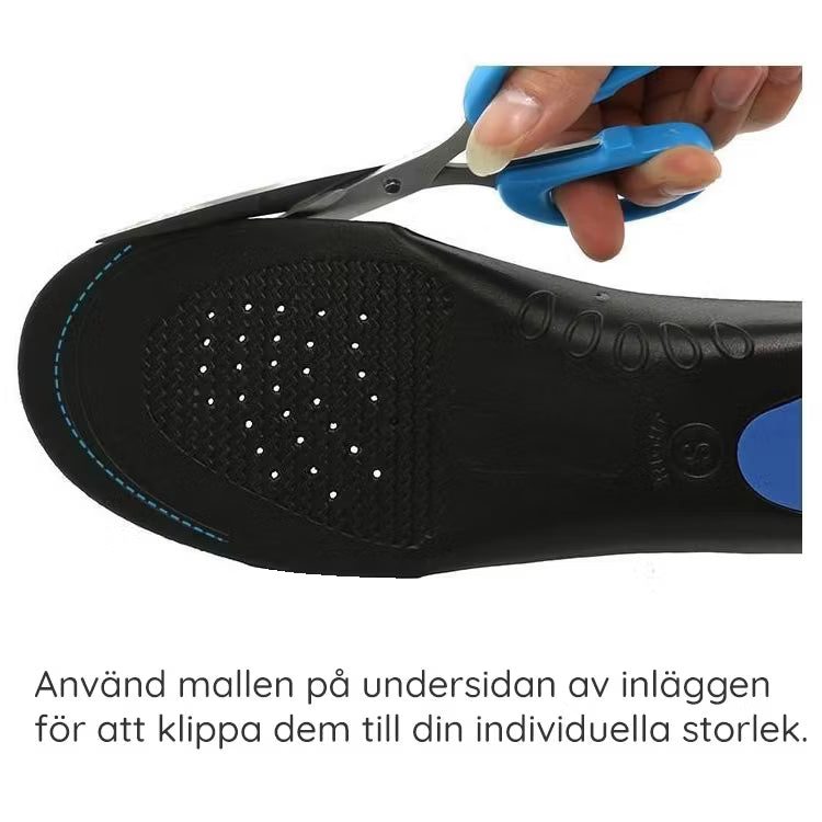 Skoinlägg pronation