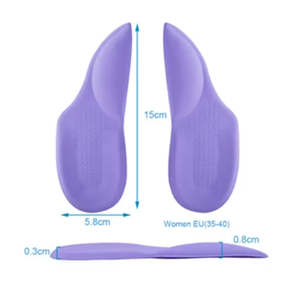 Hålfotsstöd högklackat