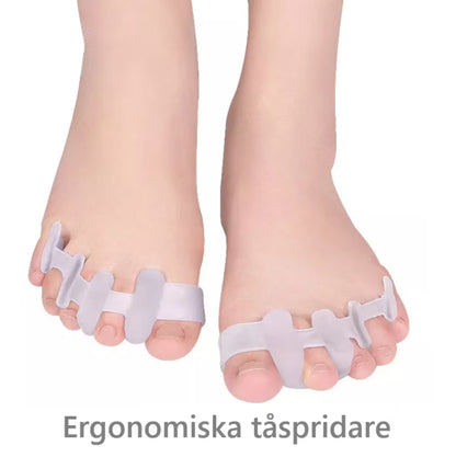 Hallux valgus tåspridare (stort avstånd, 2st)
