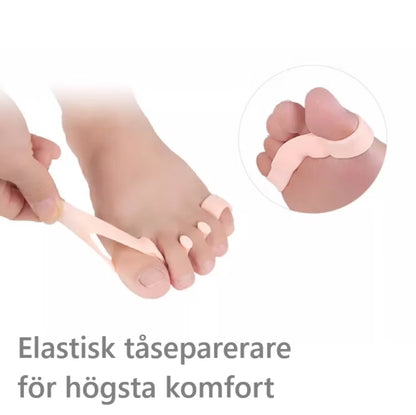 Hallux valgus tåspridare (smalt avstånd, 2st)