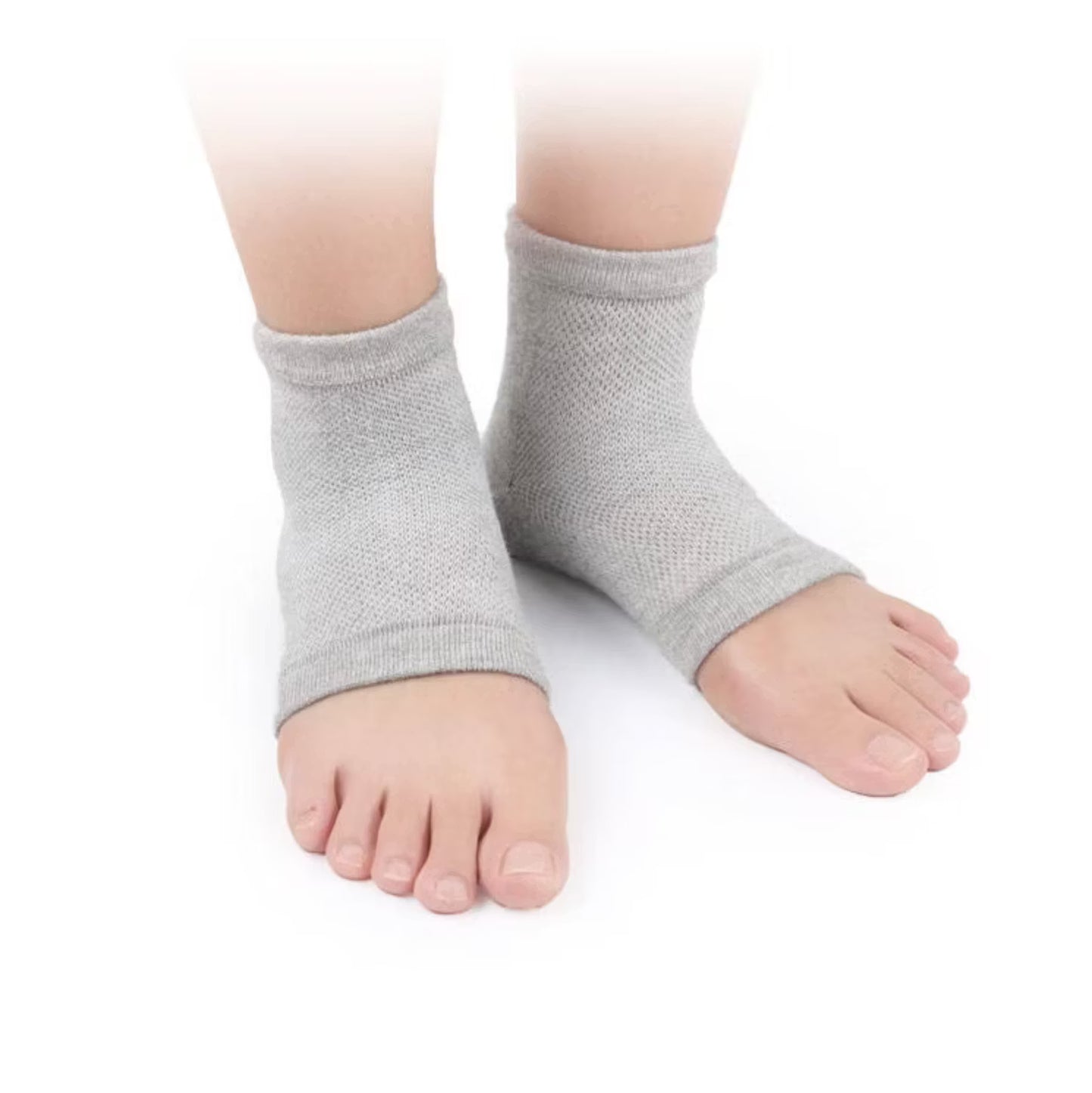 Strumpor med gel i hälen