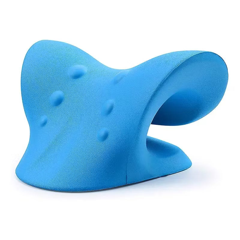 Nack- och axelavslappnande kudde