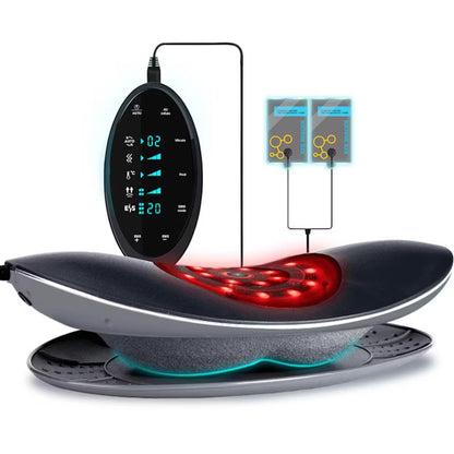 Vibrationsmassage för ländryggen